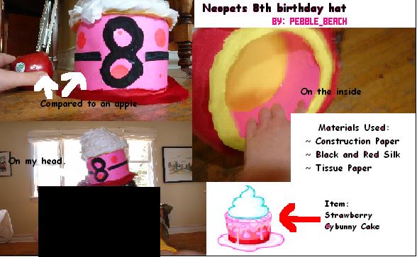 Fun Neopets 8th Birthday Cake