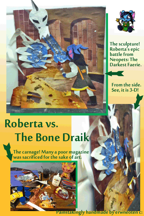 roberta vs. the bone draik