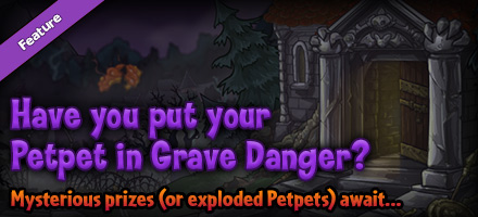 Neopets Banner - Grave Danger