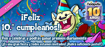 ¡Neopets cumple 10 años!
