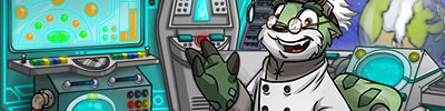 green lutari dr. landelbrot scientist spaceship coincidence