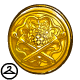 This golden shield will protect you from all evil. Note: This was the second stage in a two-stage Mini Mysterious Morphing Experiment (MiniMME).  To learn more about MMEs, please go to the NC Mall FAQ.