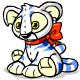 This adorable snow white Kougra plushie is just screaming out for cuddles! This was an Advent Calendar prize in year 4.