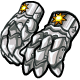 Endorsed by the king himself, these gauntlets are a must for Battledomers.