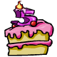 Small Slice of Birthday Cake