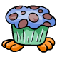 A wonderfully different muffin, that looks just like a JubJub.