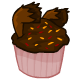 Chocolate Ogrin Cupcake