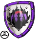 This Darigan themed shield will look great hanging in your closet, or out in the Battledome!