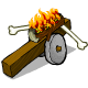 Flaming Log Launcher
