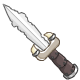This blade is made from  extremely strong Iron and is almost unbreakable! Usable only by Lupes!