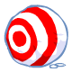 Bullseye Snowball