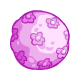 This snowball looks just like a pink Gormball!  One Use.
