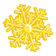 Golden Snowflake