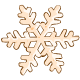 Peach Snowflake