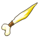Swat your enemies with this sturdy bone staff.  100% made on Mystery Island.