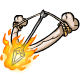 Fiery Bone Bow