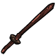 Rustic Wooden Sword