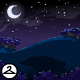 Moon And Stars Background