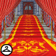 This grand red carpet leads all the way up to the Neopies!