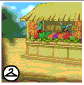 Tropical Food Shop Background