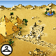Feel like you are back exploring the Lost Desert with this background!  This item is only available if you have a virtual prize code from Neopets: Puzzle Adventure Video Game!