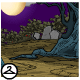 A fun Haunted Woods background for your Neopet!