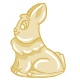  Large White Chocolate Cybunny