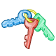 Dont mistake your house keys for these sweet keys, you may break a tooth!