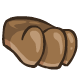 Milk Chocolate Kougra Paw