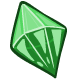 Green Gem Candy