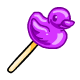 Grape Rubber Duck Lolly