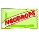 Lime Neodrops, more sour than usual Neodrops, but some Neopets like them