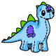 A cute little Chomby plushie for your NeoPet to play with.  This one looks really blue :(