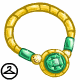Fancy Green Chomby Necklace