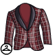 Chomby Red Tuxedo Jacket