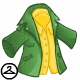 Dapper Yellow Shirt and Green Jacket
