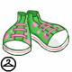 Fun Green Lenny Shoes