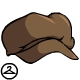 Brown Newsboy Hat