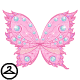 Beautiful sparkling wings for all! But with a fun twist! This item is only wearable by Neopets painted Maraquan. If your Neopet is not painted Maraquan, it will not be able to wear this item.