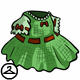 Green Knit Poogle Dress
