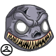 Give your friends a real scare with this evil-looking mask!