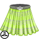 Spring Green Ruffle Skirt | Fundos, Roupas de Neopets e Enfeites