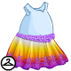 Tie Dye Lace Dress