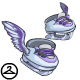 Winged Ice Skates | Fundos, Roupas de Neopets e Enfeites