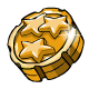 Cosmic Cheese Stars Coin