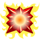 This burning gem holds some of the power and fire of Coltzan.