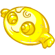 A lovely yellow Kiko that you can actually eat!