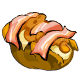 Strips of streaky bacon on top of piping hot baked beans, what more could a hungry Neopet want?
