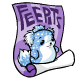 A snazzy Feepit poster that will brighten up your walls.