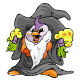Aww.. what an unusually happy little
witch!